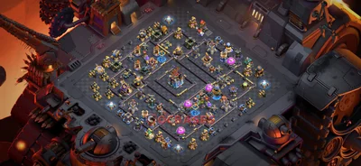 War (Anti-3 Star) Base TH18 with Link | Clash of Clans Bases | Layouts ID vy28o