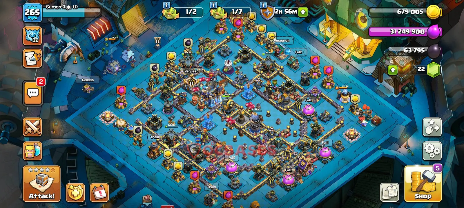 War (Anti-3 Star) Base TH18 with Link | Clash of Clans Bases | Layouts ID weaqs