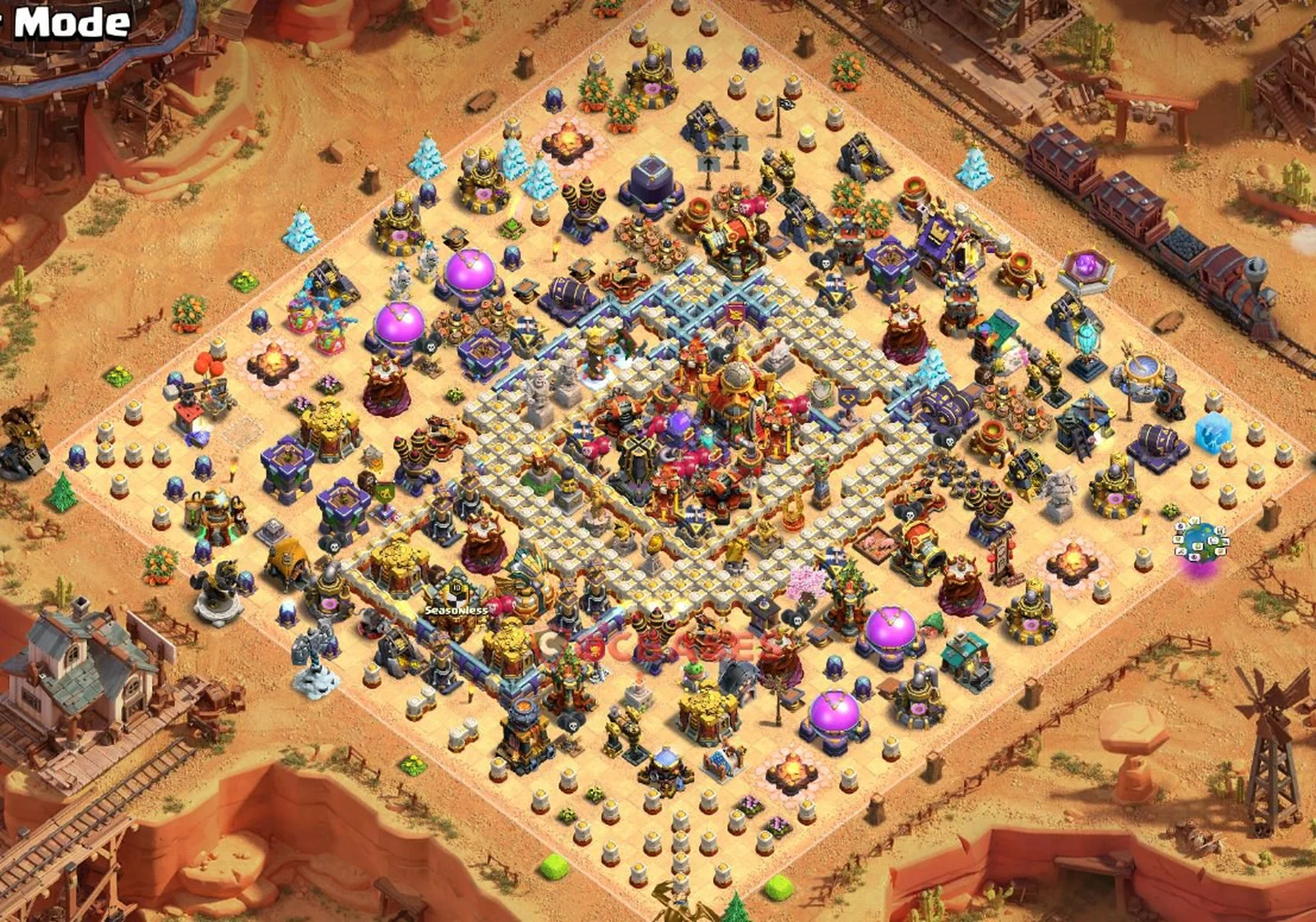 War (Anti-3 Star) Base TH16 with Link | Clash of Clans Bases | Layouts ID ygjpp