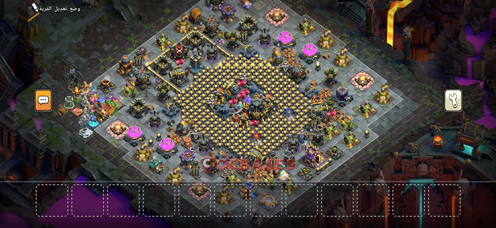 War (Anti-3 Star) Base TH17 with Link | Clash of Clans Bases | Layouts ID z6fsc